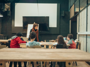 Atelier avec Frédérique Basset