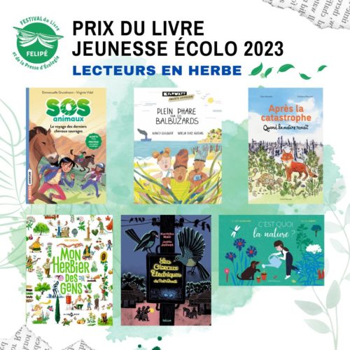 Sélection du Prix Lecteurs en herbe 2023