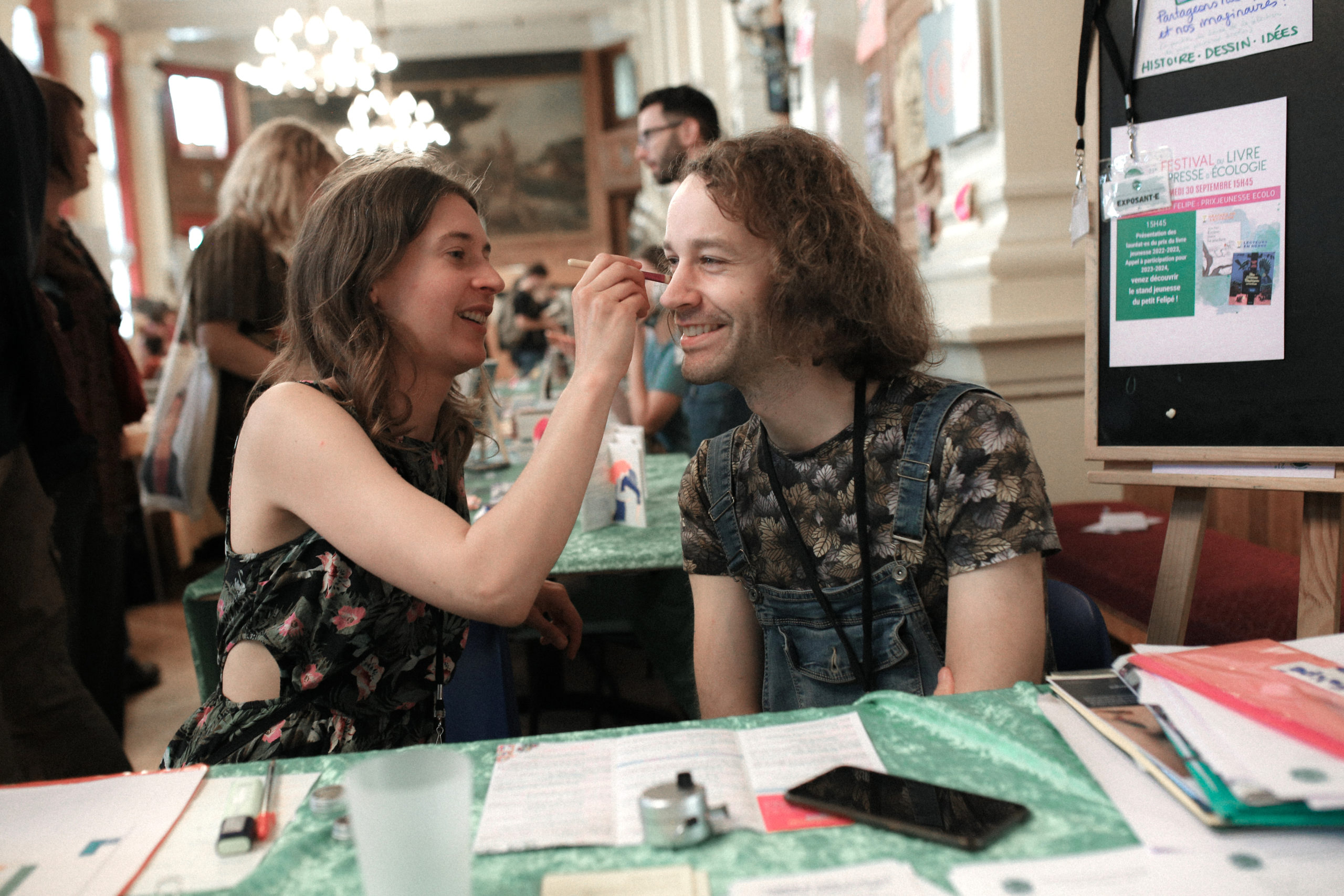 bénévoles Festival du livre et de la presse d'écologie