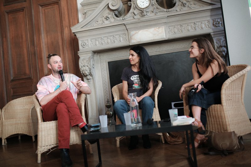 Damien Deville, Fatima Ouassak et Anne Rumin